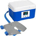 Ice Machine for Knee After Surgery, Timer Looped Knee Ice Machine with Digital Panel, 9 Quarts Cold Therapy Machine for Knee Replacement Home Cryotherapy System for Surgery Recovery