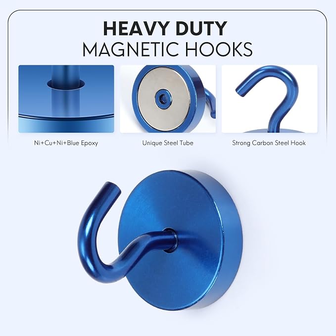 Neosmuk Magnetic Hooks Steel Tube Design - Image 6