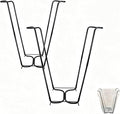 Outdoor Trash Bag Holder Stand, 2 Pack Metal Garbage Bag Holder by Unknown
