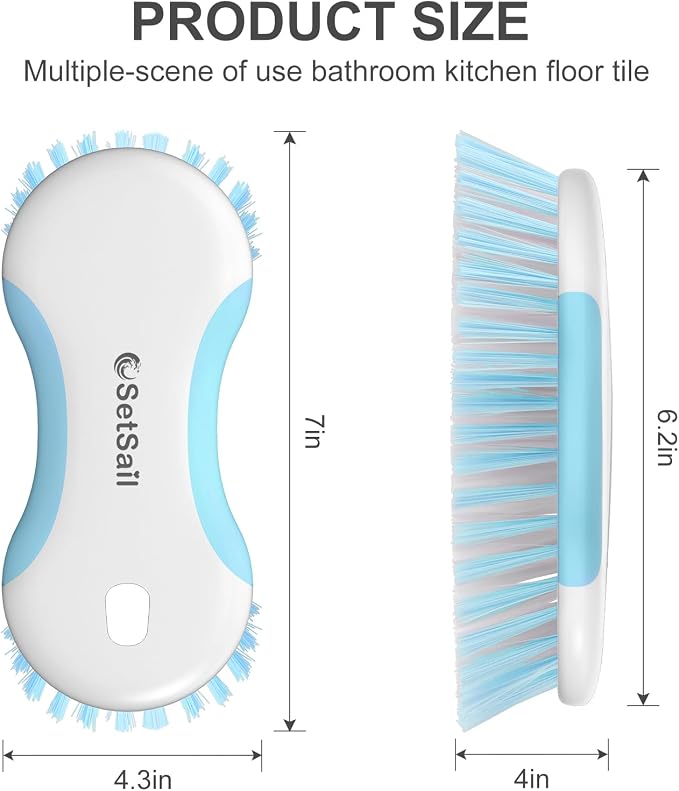 SetSail Multi-Purpose Scrub Brush of 2 Pack - Image 2