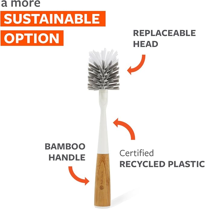 Full Circle Upstanding Bottle Brush, Deep Cleans Water Bottles, safe - Image 8