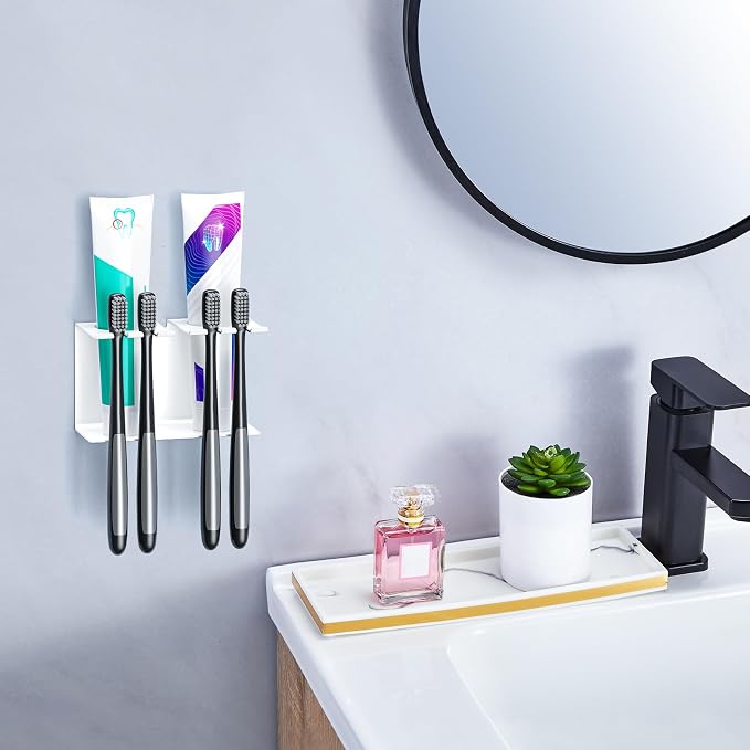 Toothbrush Head Holders, Electric Tooth Brush Head Holder, Wall Mounted - Image 3
