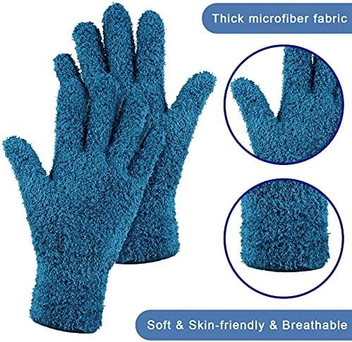 Patelai 3 Pairs Microfiber Dusting Gloves - Image 6