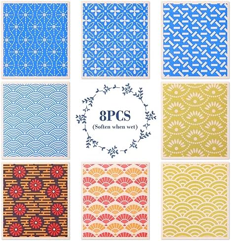 Lucomb 8 Pack Swedish Dishcloths by Lucomb