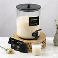 Glass Laundry Detergent Dispenser by Unknown