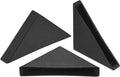 uxcell 20Pcs Plastic Corner Protectors 6x50mm Right Angle Shape Glass Corner Guards Cushion for Corner Protection of Glass, Mirror, Tile, Black