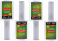 4-Pack Industrial Mini Clear Stretch Wrap Film 80 Gauge 5.1" 1000ft by CHUANGSEED