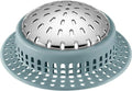 Aluvor Bathtub Drain Hair Catcher Shower Drain Cover Sink Drain Protector | by SayGoodbyetoHairClogging