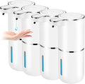 4 Pack Automatic Soap Dispenser, Liquid Soap Dispenser Touchless, 12.8oz/380ml by VZZNN