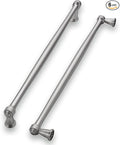 khtumeware 6 Pack 12 Inch(305mm) Brushed Satin Nickel Cabinet Pulls Kitchen Cabinet Handles Cabinet Hardware for Cupboard Drawer Handles Dresser Pulls