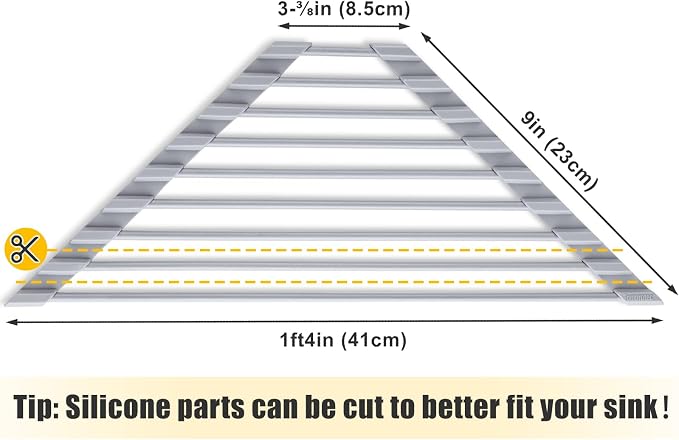 Tomorotec Triangle Roll Up Dish Drying Rack - Image 5