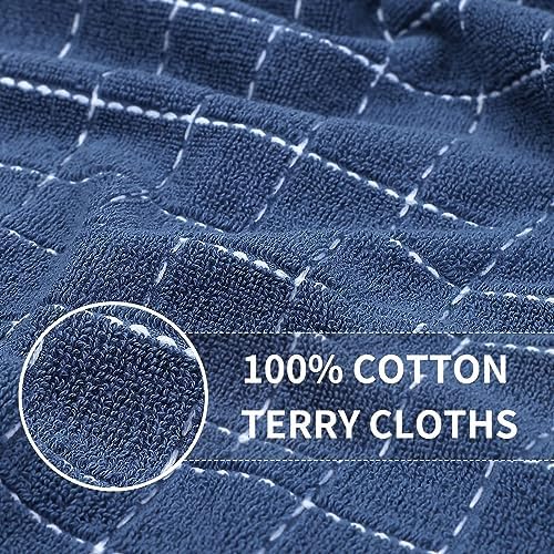 Homaxy 100% Cotton Terry Kitchen Towels, 18 Pack - Image 2