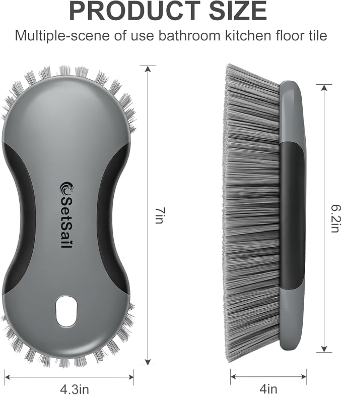 SetSail Multi-Purpose Scrub Brush of 2 Pack - Image 2