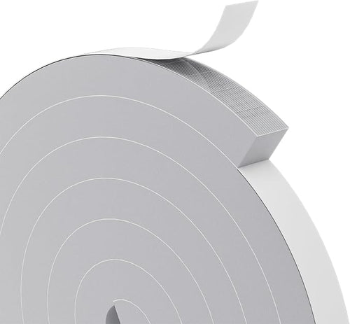 1" x 1" EVA Foam Weather Stripping Tape, 13FT Self-Adhesive Foam Seal Strip by Bantie