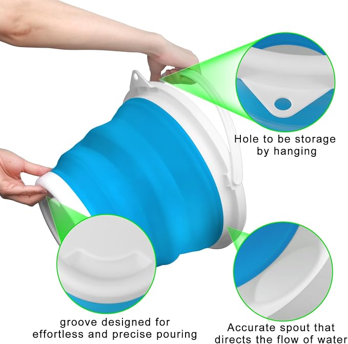 10L Collapsible Mop Bucket - Image 5