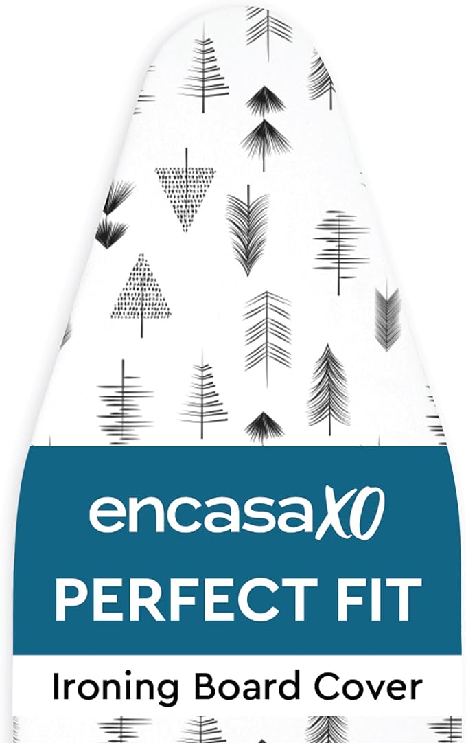 Encasa XO Ironing Board Cover and Pad, Thick Felt 49"x18" by EncasaXO