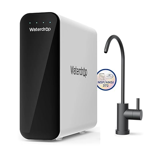 Waterdrop TSU-WB 0.01μm Ultra-Filtration Under Sink Water Filter System | by Waterdrop