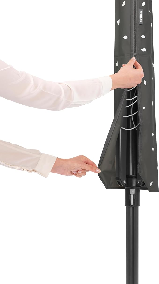 Brabantia Lift-O-Matic Outdoor 4 Arm Clothesline Height Adjustable, Folding - Image 6