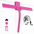 Silicone Shower Squeegee with 3-in-1 No-Drill Mount, Streak-Free & No-Squeak by G%C3%9CTEWERK