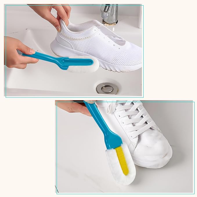 Andiker Professional Cleaning Shoe Brush, Hangable Soft Bristle Shoes Cleaning - Image 8