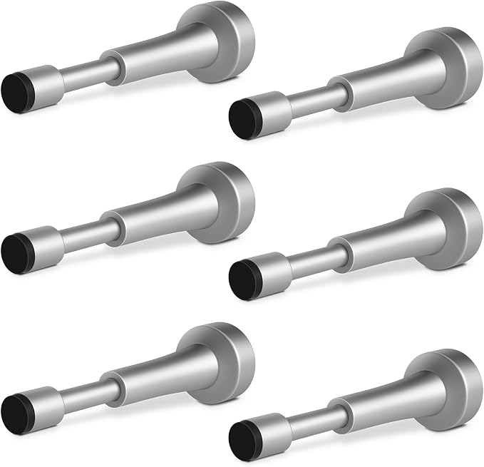 6PCS Spring Door Stoppers for Wall by brieieziy