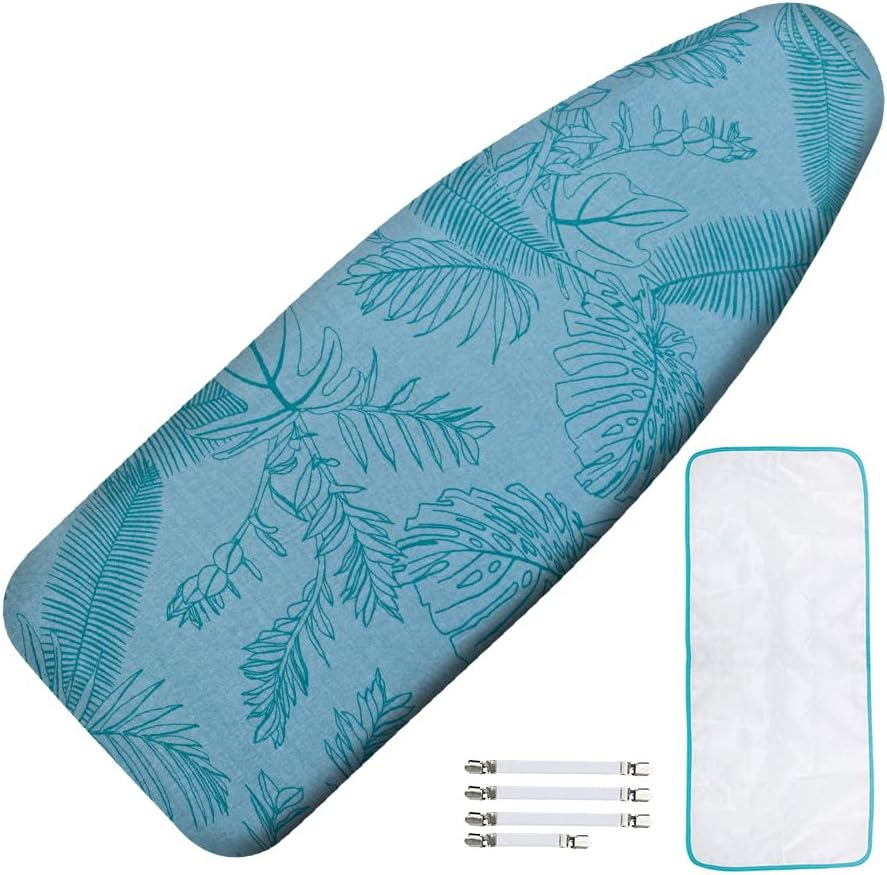 Ironing Board Cover and Pad, Extra Wide 18x49, Extra Thick by Dalykate