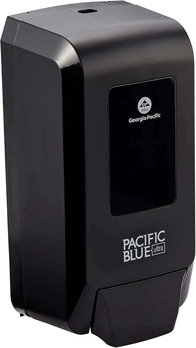 Georgia-Pacific Pacific Blue Ultra Manual Push Soap Dispenser, Wall Mounted by Georgia-Pacific