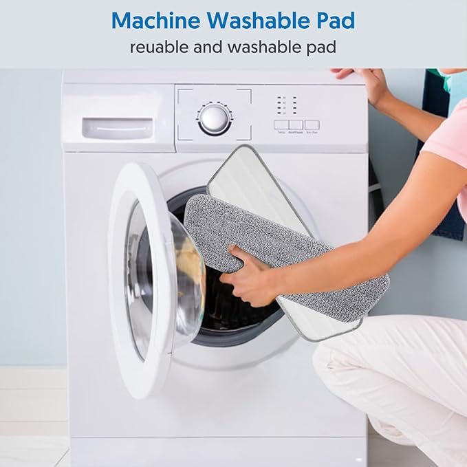 Washable Mop Pads for Swiffer PowerMop: Microfiber Wet Mops Refills 7 Pack - Image 4