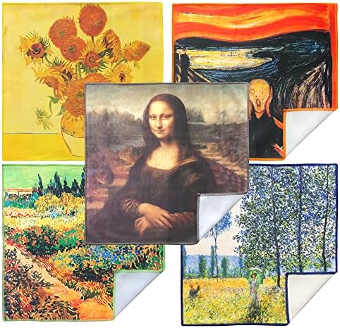 Extra Large Classic Art Collection 2, Microfiber Cleaning Cloth by CleanClearMicrofiber