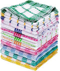 Patelai 12 Kitchen Dish Rags, Bright Color, 13.8'' X 13.8'', 11.8 X 11.8'' by Patelai
