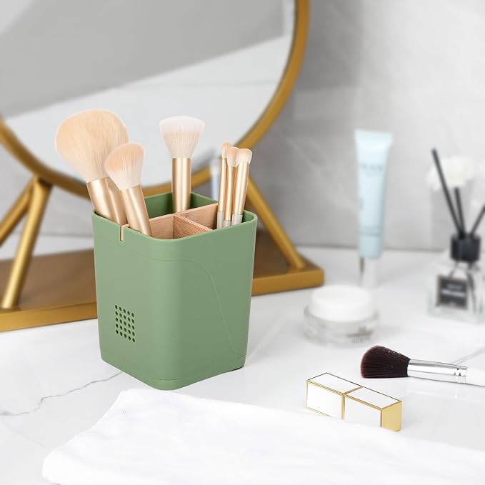 Electric Toothbrush Holder Tooth Brush and Toothpaste Organizer, Drainage Holes - Image 5