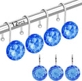 12PCS Shower Curtain Hooks Rings by Yapicoco