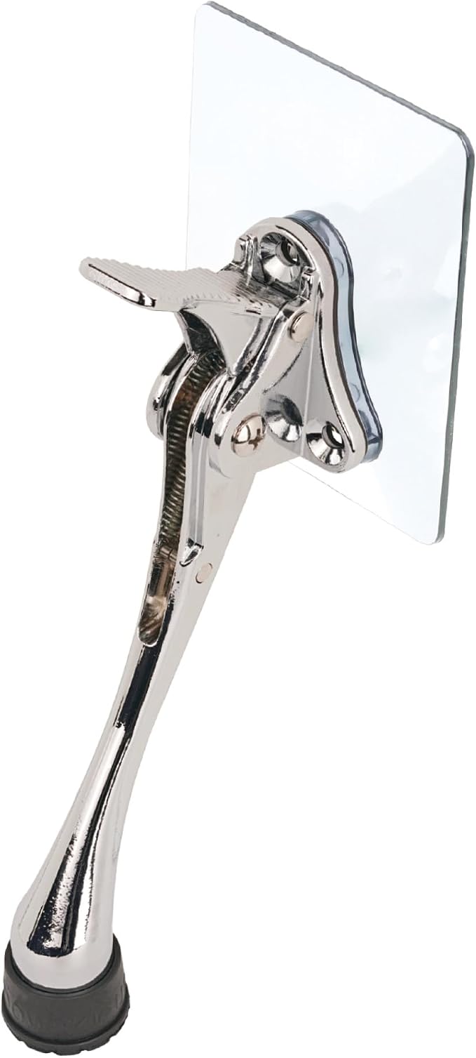 HASHI 6 Inch Kickdown Door Stopper No Drilling, Hands-Free Foot Operated Door by HASHI