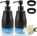 AUMIO 2-Pack Matte Black Dish Soap Dispensers by AUMIO