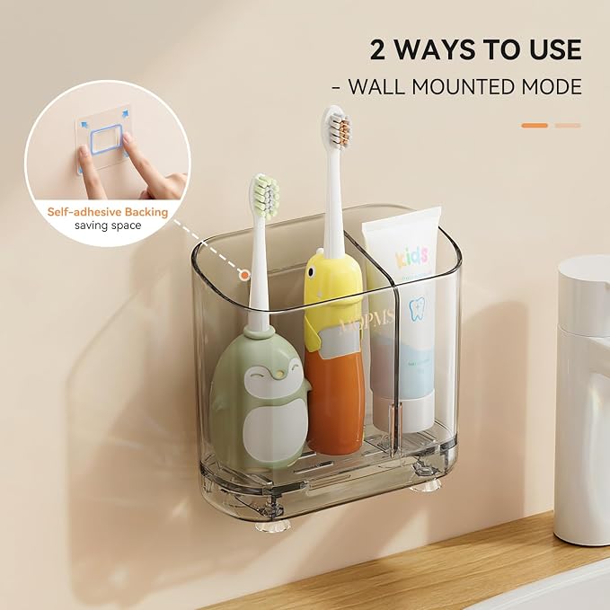 MOPMS Toothbrush Holders with Drainage - Image 6