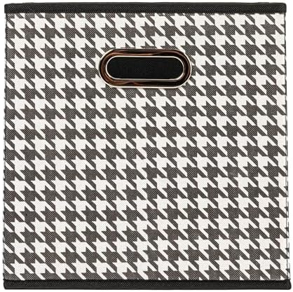 Household Essentials Foldable Fabric Storage Cubes 6-Pack – 11x11x11 Stackable - Image 4