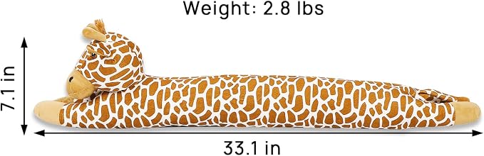 36 Inch Heavy Duty Under Door Draft Stopper, Cute Animals Shape Door & Window - Image 2