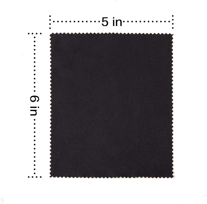 TRIUMPH VISION Eyeglass Cleaning Cloth Glasses Cleaner Microfiber 12 Pack | Eye - Image 3