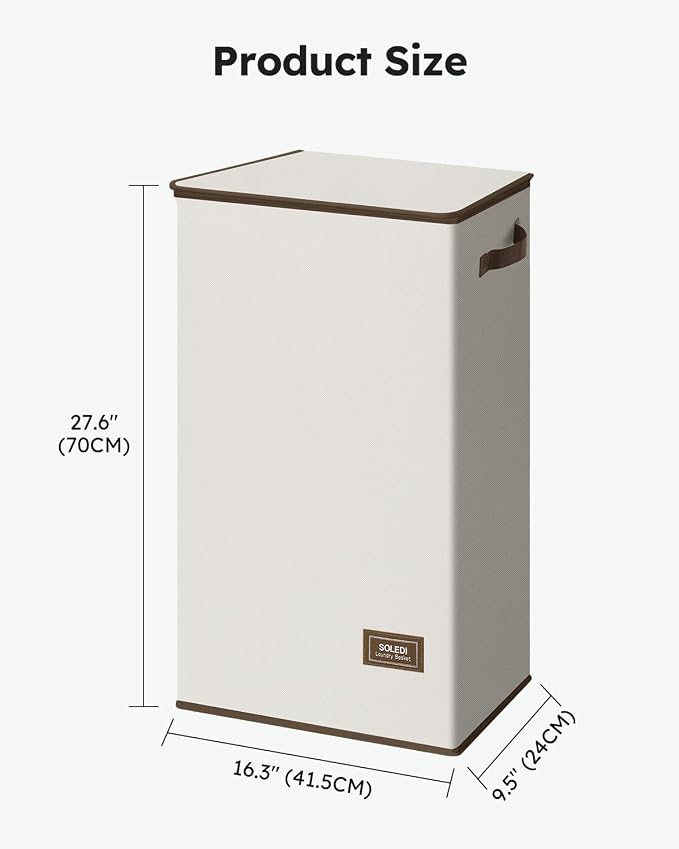 SOLEDI Slim Laundry Basket - Image 6