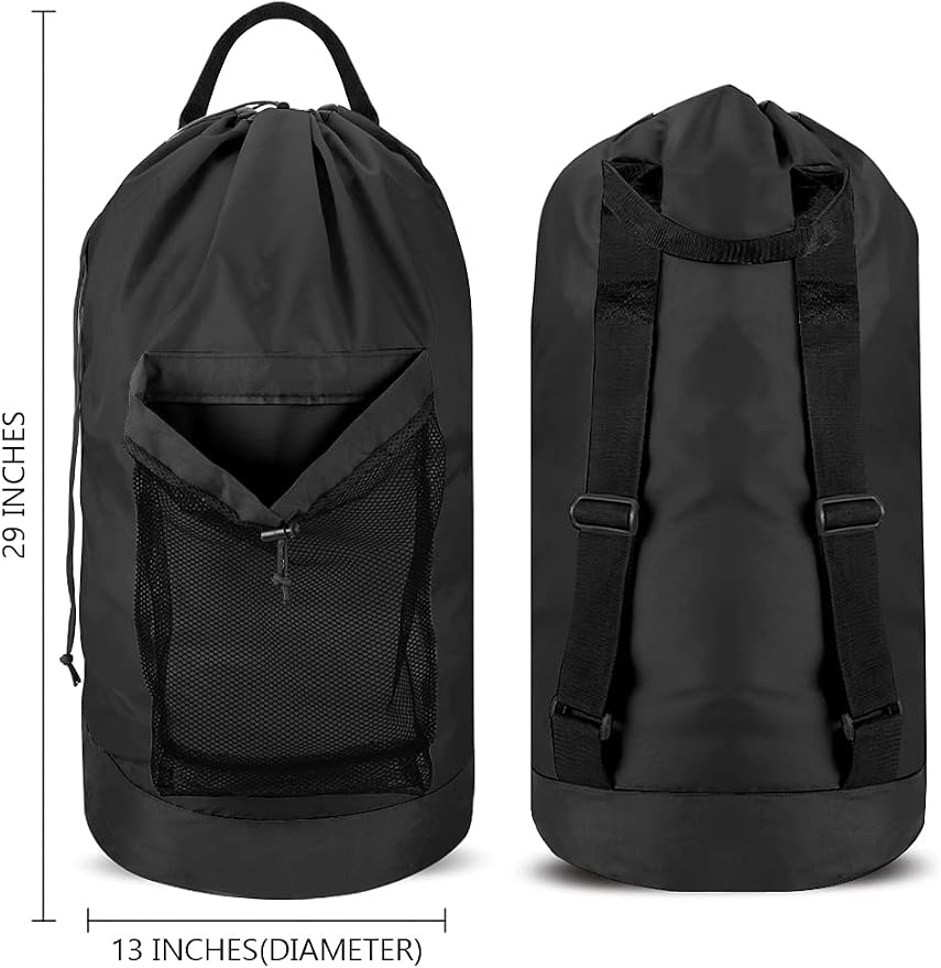 Dalykate Backpack Laundry Bag, 115L Large Hamper - Image 2