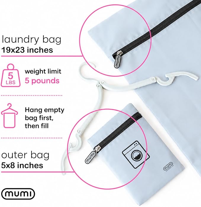 MUMI Smell-Proof Travel Laundry Bag - Image 6