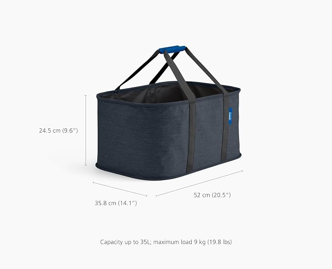 Joseph Joseph Hold-All, Collapsible 35L/9.25 Gallon Washing Laundry Basket Bag - Image 4