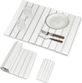 Large Stone Dish Drying Mats for Kitchen Counter, Quick Drying Collapsible Dish by tdcokhe