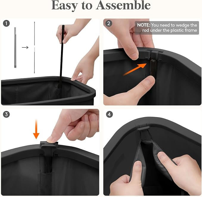 Lifewit Slim Laundry Basket - Image 4
