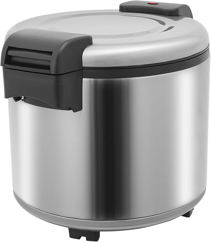 6.08Gal Commercial Rice Warmer Electric Non-Stick Pot Adjustable Temperature Soup Warmers Sushi Rice Warmer for Restaurant Party Family, Warm Function Only, NOT Cooker