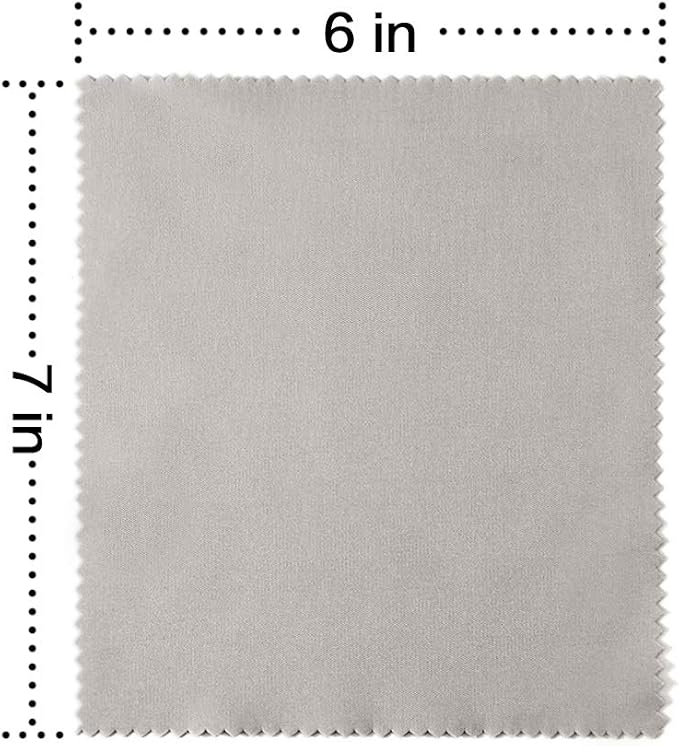 TRIUMPH VISION Eyeglass Cleaning Cloth Glasses Cleaner Microfiber 12 Pack | Eye - Image 3