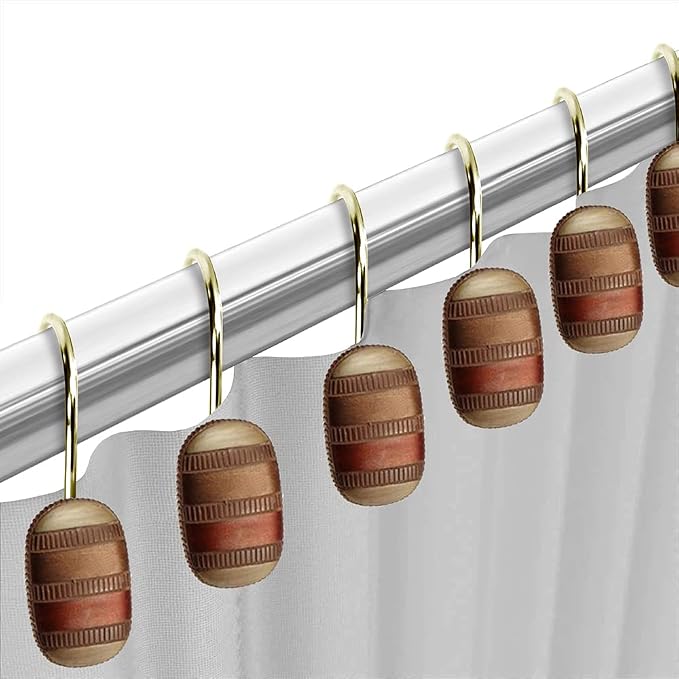 Zahari Home Contempo Shower Hooks Set - Image 3
