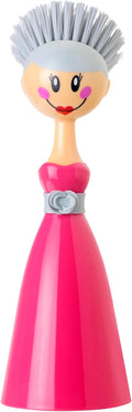 Vigar Dolls Dish Brush with Handle and Holder by VIGAR