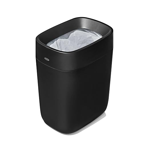 OXO Good Grips Trash Can, Bathroom Trash Can by OXO