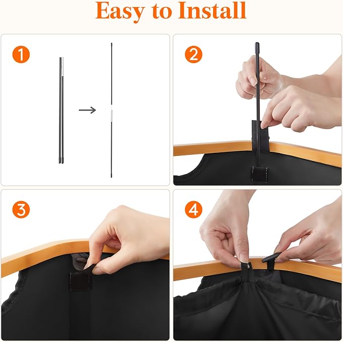 Lifewit 105L Laundry Basket - Image 8